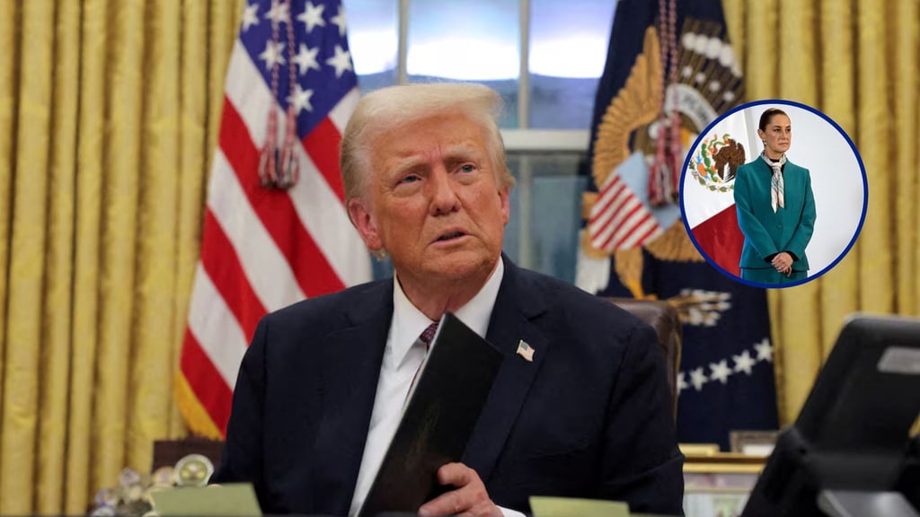 Trump acusa a presidenta de México de tener alianza con bandas criminales post thumbnail image