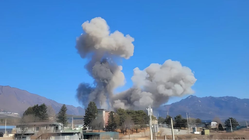 15 heridos en Corea del Sur tras bombardeo accidental de un piloto post thumbnail image