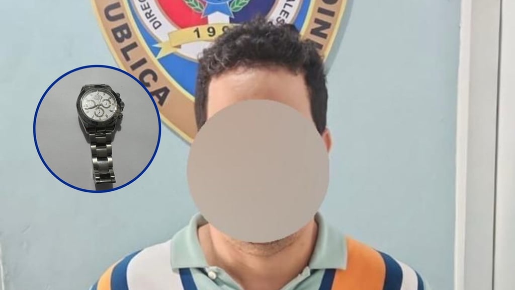 Dicrim apresa a un hombre especializado en robo de relojes alta gama post thumbnail image