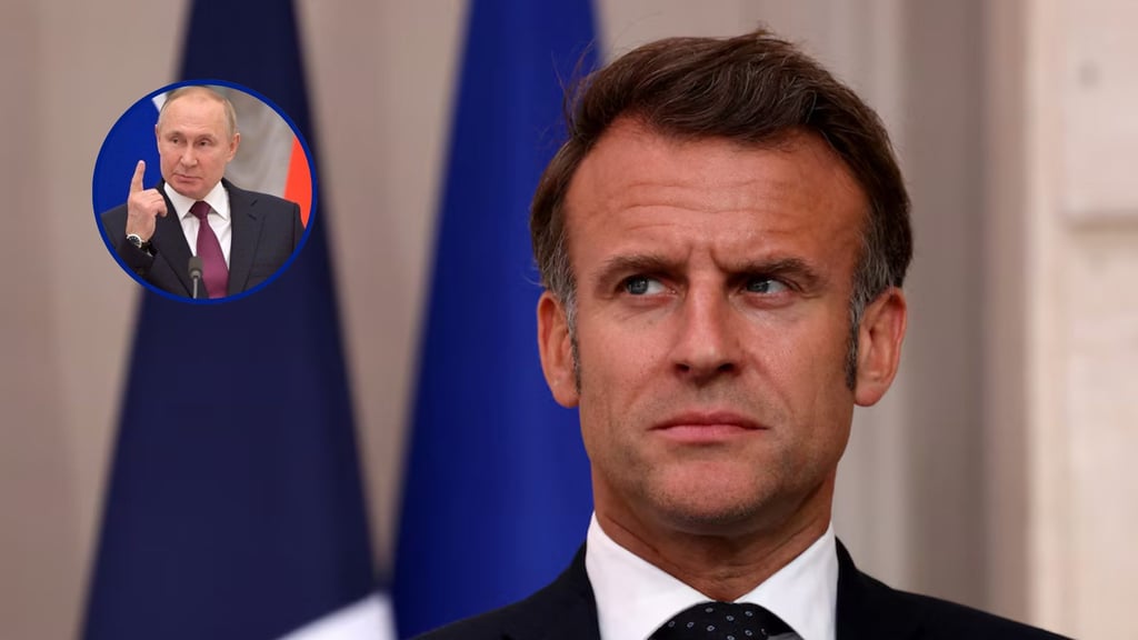 Macron a Putin: “Si Rusia no está lista para la paz, EE.UU. debe ratificar su compromiso de sancionarla” post thumbnail image